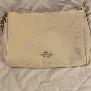 NWT - Coach Cream Crossbody Bag